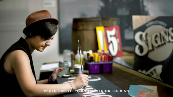 Richmond VA MakerFest Sign